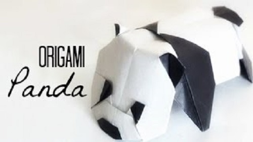 Cách gấp con gấu trúc bằng giấy Origami